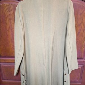 Kasper Beige Long Blazer Jacket